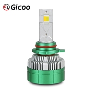 Phare LED GICOO K14P 12V 6000K haute puissance 250W pour Octavia K5, ajustement universel