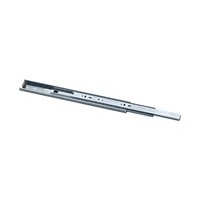 Glissières de tiroir professionnelles en alliage d'aluminium de 14 pouces à ouverture par pression avec roulement à billes pour armoires de cuisine et placards sans poignée