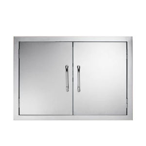 VICTORY KITCHEN Suministro DE FÁBRICA DE China 304 201 Cocina al aire libre de acero inoxidable SS Barbacoa isla incorporada en la puerta del Gabinete para otra tienda - Product Image 6