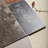 Carreaux de céramique extérieurs en pierre de Lyme au design moderne, antidérapants, 600x1200mm, idéaux pour les sols de jardins d'hôtels
