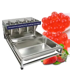 Kleine hochwertige voll automatische Popping Perlen Konjac Boba Drop Maschine Popping Boba Tee Maschine