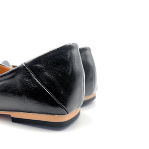 새로운 스타일 여성용 편안한 워킹화 블랙 패션 소프트 플랫 걸즈 슈즈 맞춤형 로고 디자인 고품질 여성용 신발 - Product Image 5