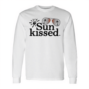 T-shirt à manches longues Sun Kissed, vêtements de plage pour les vacances d'été - Product Image 2