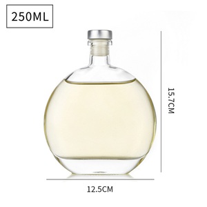 Bouteille de vin, vodka, vin de fruits, bouteille plate pour spiritueux, 250 ml, 500 ml, bouteille de vin pour <span class=keywords><strong>whisky</strong></span> - Product Image 2