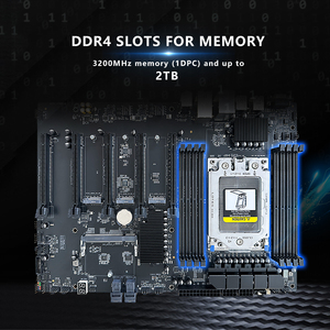 <span class=keywords><strong>Placa</strong></span> <span class=keywords><strong>Base</strong></span> <span class=keywords><strong>AMD</strong></span> con Módulo BMC, Compatible con <span class=keywords><strong>4</strong></span> x PCIe <span class=keywords><strong>4</strong></span>.0 x16, 1 x PCIe <span class=keywords><strong>4</strong></span>.0 x8, CPU Serie EPYC 7002/7003, 8 x DDR4, 2TB, IPMI, Doble 2.5G - Product Image 4