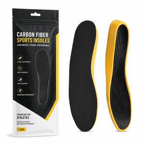 Plantillas Deportivas Transpirables de Fibra de Carbono EVA de 171-220 lbs, Plantillas Atléticas <span class=keywords><strong>Personalizadas</strong></span> para Deportes, Baloncesto y Running - Product Image 1