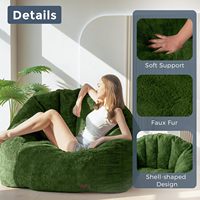 Günstiger, waschbarer, tragbarer, superweicher, großer Memory-Schaum-Sitzsack für drinnen, 2026 Lazy Sofa Chair