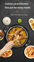Cuisinière à riz électrique multifonction antiadhésive CB 3L