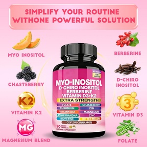Cápsulas de Suplementos para el Cuidado de la Salud al por Mayor: Mioinositol y D-Chiro Inositol - Product Image 3