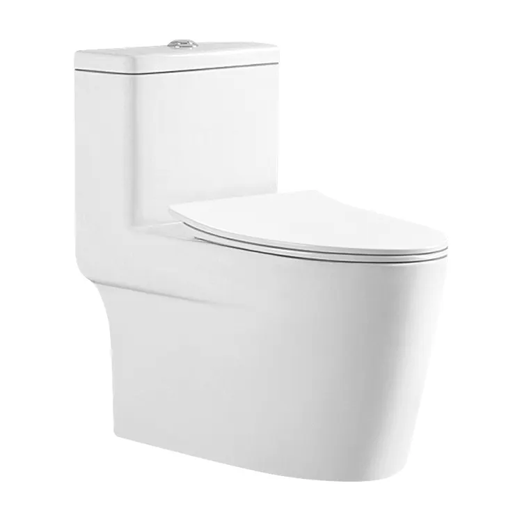 Vente en gros de toilettes pour salle de bains Cuvette de toilette monobloc 300mm à double chasse Siphon sans monture Toilette Inodoro