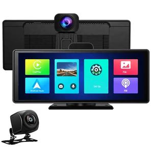 2024 tendance 10.26 "Pantalla double lentille écran tactile ADAS X01 avant 4K et arrière Dash Cam avec Carplay et Android Auto pour USA & <span class=keywords><strong>CA</strong></span> - Product Image 1
