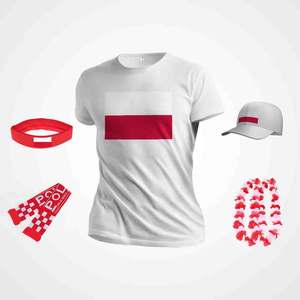 Bandera Personalizada de Aficionados al Fútbol de Polonia, Deportiva, Casual, Impermeable, de Poliéster, para Uso en Exteriores - Product Image 6