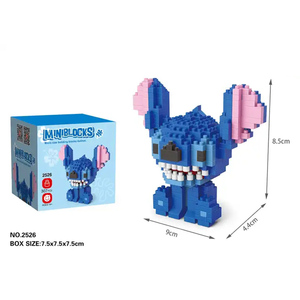 Bán buôn trẻ em phim hoạt hình khâu phim hoạt hình nhựa <span class=keywords><strong>mini</strong></span> khối xây dựng mô hình giáo dục Micro gạch đồ chơi trò chơi - Product Image 3