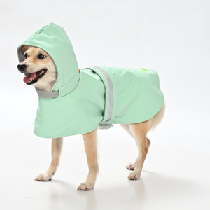 Chaqueta Reflectante <span class=keywords><strong>para</strong></span> Perro con Anillo en D, Capucha y Forro Polar Impermeable - Product Image 4