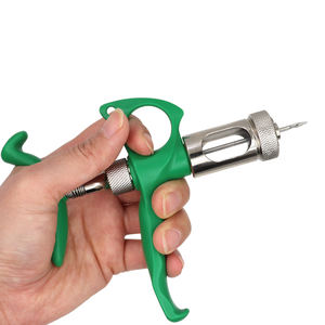 Vakum Jarum Ganda 5Ml, Jarum Suntik Dokter Hewan Otomatis, Senapan Vaksin Unggas Ayam Terus Menerus - Product Image 6