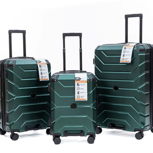 <span class=keywords><strong>Ensemble</strong></span> de 3 valises de voyage robustes à roulettes, 20, 24 et 28 pouces, valises rigides de luxe pour voyages d'affaires et vacances en famille, imperméables - Product Image 1