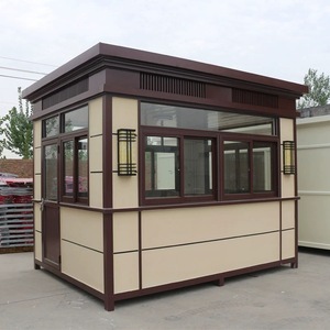 บ้านพักยามสำเร็จรูปแบบโมเดิร์นพร้อมห้องน้ำในตัว ทนทาน ใช้งานกลางแจ้งได้ พกพาสะดวก - Product Image 2