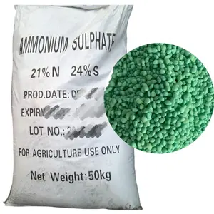 Nitrogen rate 21 Ammonium Sulfate N20.5 Agricultural Grade use industri chemic