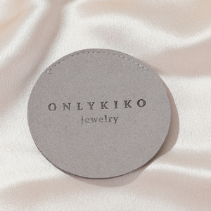 Custom Logo Color Round Small Earring <b>Ring</b> Pouch Microfiber Jewelry Bag Storage Jewelry Packaging Pouch with <b>Box</b> - Product Image 3