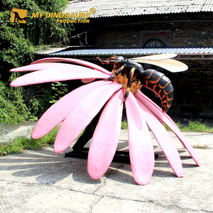 Escultura de Insecto Grande para <span class=keywords><strong>Centro</strong></span> de Ciencias de Dinosaurios, Abeja Animatrónica Decorativa - Product Image 1