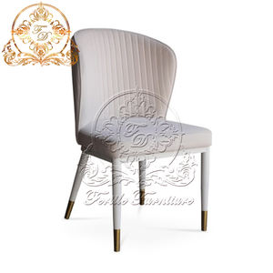 Estilo moderno de acero inoxidable apilable fiesta banquete Wed boda Hotel sillas para decoración y bodas silla comedor - Product Image 5