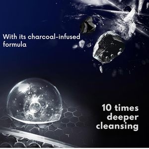 แชมพูขจัดรังแคสำหรับผู้ชายใส11.8ถ่านมินต์ทำความสะอาดล้ำลึกครีมนวดผมทำให้ผมสดชื่น - Product Image 3