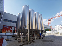 Tanque de Fermentación de Acero Inoxidable de 3000L-5000L, Duradero, con Control PLC, para Cerveza y Alcohol, Unidad de Fermentación Profesional Llave en Mano