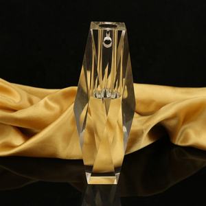 Jarrón de Cristal con Flores Artificiales de Feng Shui de Lujo, Diseño de Pavo Real, con Tamaño Personalizable - Product Image 5