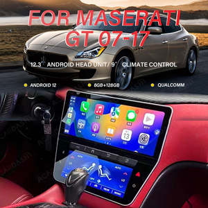 Unidad principal <span class=keywords><strong>Android</strong></span> ACARDASH y pantalla dual de control de clima para Maserati Granturism GT 2007-2017 - Product Image 2