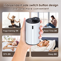 Portable électrique numérique écran diffuseur sans eau Machine alimenté par batterie voiture type-c Rechargeable pour huile essentielle métal