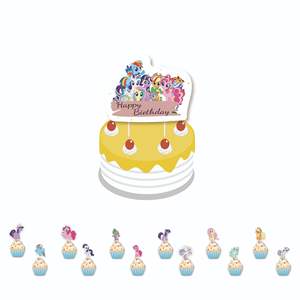 Set <span class=keywords><strong>de</strong></span> Decoración <span class=keywords><strong>para</strong></span> Fiesta Temática <span class=keywords><strong>de</strong></span> <span class=keywords><strong>My</strong></span> <span class=keywords><strong>Little</strong></span> <span class=keywords><strong>Pony</strong></span>, Platos <span class=keywords><strong>de</strong></span> Papel, Vasos, Servilletas, Pancarta, Mantel, Kit <span class=keywords><strong>de</strong></span> Vajilla Desechable, Decoración <span class=keywords><strong>para</strong></span> Fiesta <span class=keywords><strong>de</strong></span> <span class=keywords><strong>Cumpleaños</strong></span> - Product Image 4