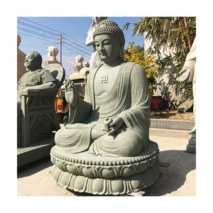 รูปปั้นพระพุทธรูปพระเจ้าแห่งศาสนาพุทธจีน ขนาดใหญ่ <span class=keywords><strong>แกะ</strong></span><span class=keywords><strong>สลัก</strong></span>จากหินอ่อนและหินแกรนิต สำหรับตกแต่งวัดกลางแจ้ง - Product Image 5