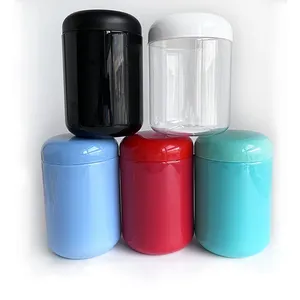 Food Grade PET Transparent Plastic Jar for Packaging Protein Powder Sugar Candy Other Snacks Bottle packaging contains