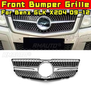 Bandes décoratives pour calandre de voiture, kit carrosserie de calandre de course, calandre avant pour Mercedes Benz GLK X204 2009-2012, pièce extérieure - Product Image 2