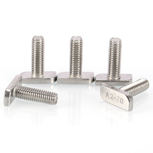 สลักเกลียวหัว T เกลียวเมตริก A2-70 t Bolt A4-80 304 316 305 309S สแตนเลสสตีล - Product Image 3