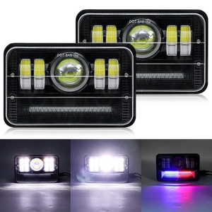 Nueva Luz de Trabajo LED Cuadrada de 5 Pulgadas para Auto, Luz Alta/Baja, Faro LED de 5x7'' para Jeep, Camioneta, Todoterreno, Wrangler, YJ, Cherokee - Product Image 4