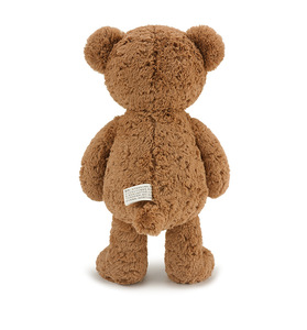 Oso de Peluche <span class=keywords><strong>Claire</strong></span> con Patrón de Ondas y Lazo, Lindo Oso Abrazable, Muñeco de Peluche al por Mayor - Product Image 5