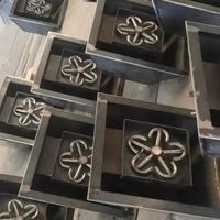 NOUVEAU Produit Fontaine d'eau décorative d'extérieur en acier inoxydable à flamme réelle, alimentée au propane