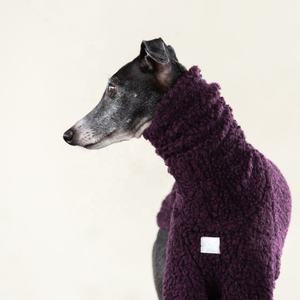 Qiqqu مستلزمات الحيوانات الأليفة مخصص جديد مصمم ملابس الكلاب الإيطالية ملابس السلوقي ، الصوف الإيطالي بوا متماسكة طويلة الأكمام سترة البلوز - Product Image 5