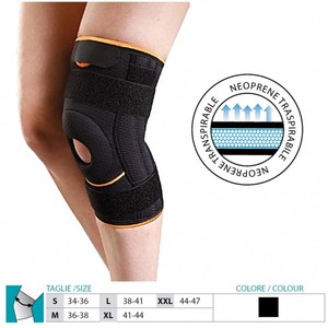 ที่รัดเข่า Orione ในวัสดุนีโอพรีนที่ระบายอากาศได้5709 - Product Image 1