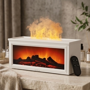 Aroma Humidifier Quiet Performance Room Humidifier ABS PP Material <b>with</b> Ambient <b>Lighting</b> - Product Image 1