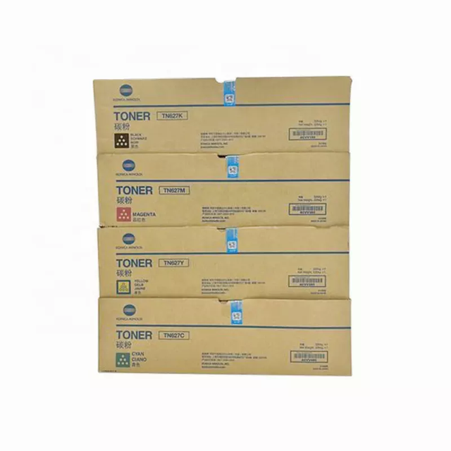 New Original Toner Cartridge TN627 for Konica Minolta Bizhub C12000 C14000 C1070 C1060 C2070 C3070 3080 Copier Net Weight 3264g