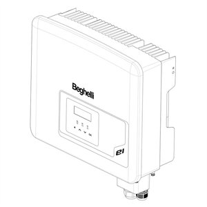 Inverter Ibrido Monofase Beghelli 59x53x33 Cm 25 Kg per Sistema di Energia Solare - Product Image 3