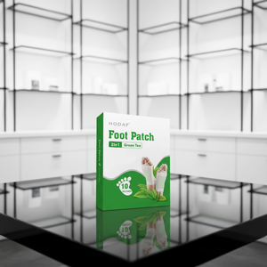 Patchs détoxifiants 2-en-1 pour les pieds : Améliorez votre sommeil et nettoyez votre corps – Soulagement de la douleur et soin de la fasciite <span class=keywords><strong>plantaire</strong></span> - Product Image 1