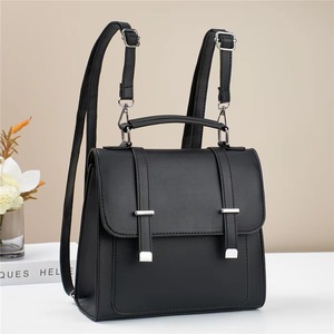 2026 Vintage Small <b>Backpack</b> Shoulder Bag Women Soft Pu Leather Crossbody Bag Multifunction Casual <b>Lady</b> Handbag - Product Image 1