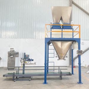 Emballage <span class=keywords><strong>d</strong></span>'engrais organique semi-automatique 50kg pesant la machine à emballer de granules et de grains pour l'alimentation de l'<span class=keywords><strong>orge</strong></span> - Product Image 2