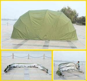 Abri de voiture pliable manuel Amas 5,9*2,7*2,5m, tente de stationnement moderne en fer galvanisé pour extérieur avec structure métallique - Product Image 5