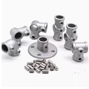 Connettore per Tubi in Lega di Alluminio per Sistema di Telai in Acciaio - Product Image 1