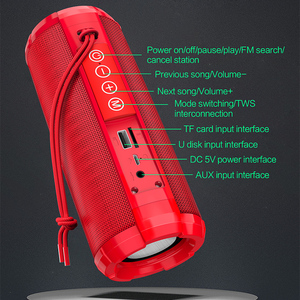 Loa BT 5.0 Di Động, Loa Không Dây Chống Nước Cho Điện Thoại, Máy Tính Bảng, Đèn <span class=keywords><strong>Flash</strong></span>, Thanh Loa Xe Hơi Rảnh Tay - Product Image 4