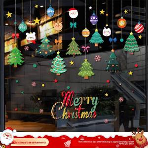 Joyeux Noë<span class=keywords><strong>l</strong></span> 2025 Fenêtre Autocollant De Noë<span class=keywords><strong>l</strong></span> Décorations Pour La Maison Nouvel An Natal Cadeaux Ornement De Noë<span class=keywords><strong>l</strong></span> Boule De Noë<span class=keywords><strong>l</strong></span> Ornements D'arbre - Product Image 6